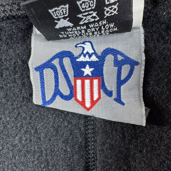 DCSP By NCED Overall Bibb Adult Medium Regular Short Black Fleece Polartec - Picture 4 of 11